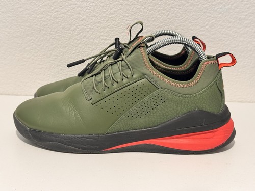 Clove nursing shoe green - green, red